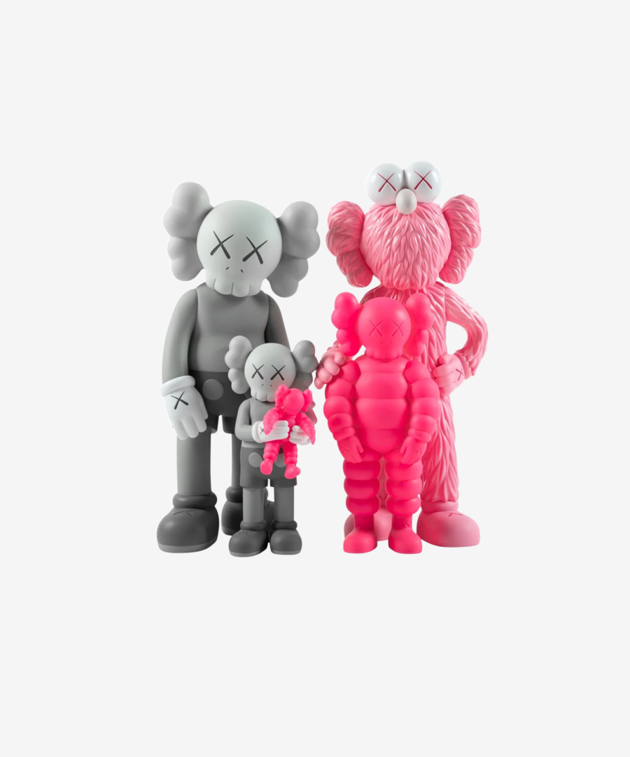 KAWS - Family - Vinyl Gray / pink