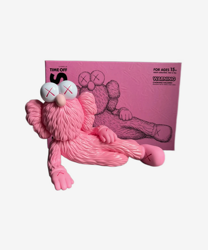 KAWS - TIME OFF - Vinyl Pink